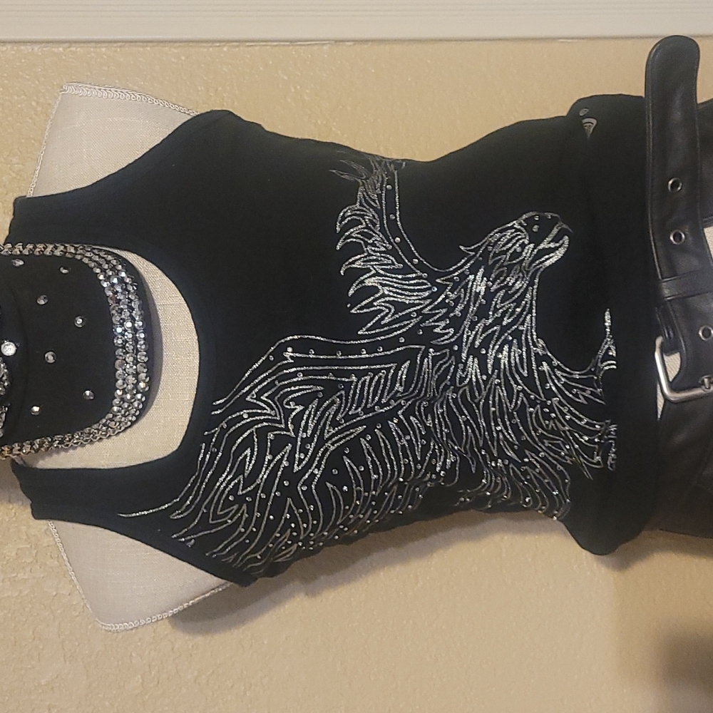 Bling eagle Harley davidson